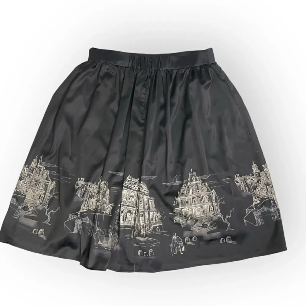 Disney Parks Haunted Mansion Ballroom Dress Shop Her Universe Skirt XL